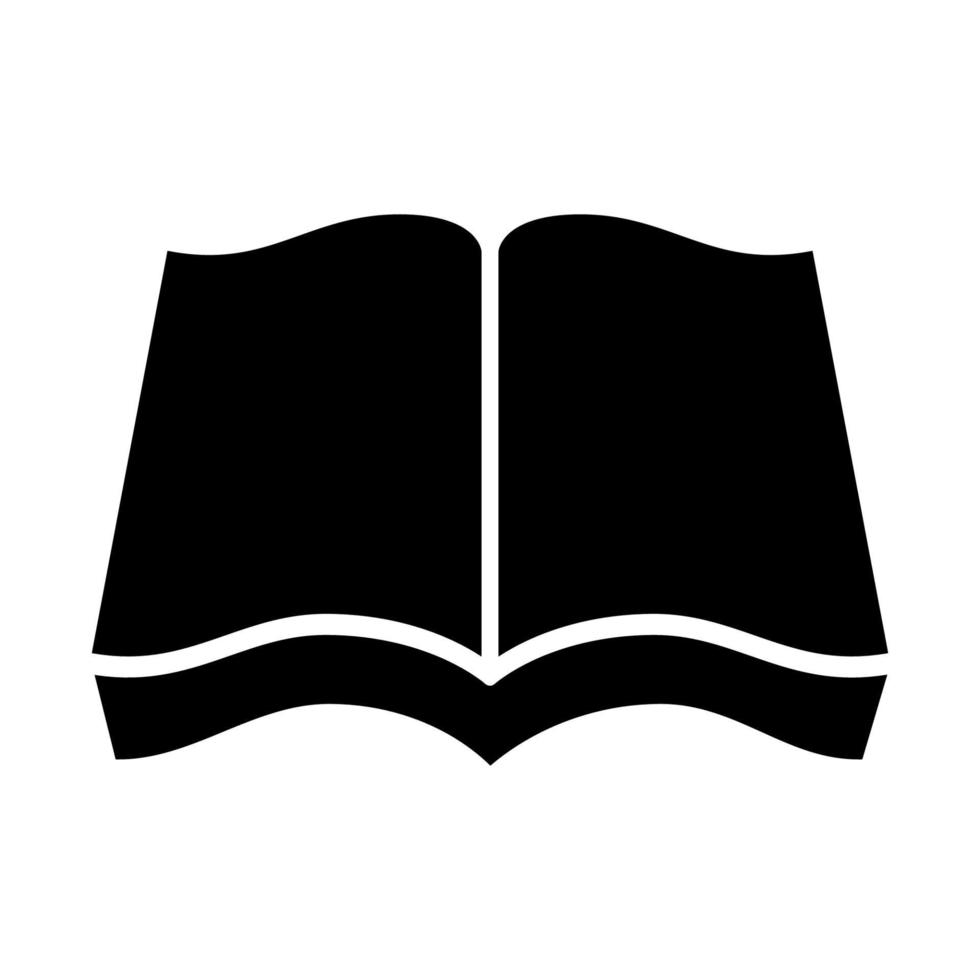 ilustración vectorial gráfico del icono del libro vector