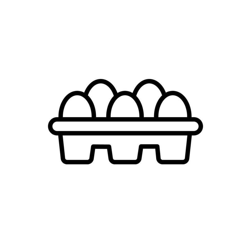 Illustration Vector graphic of egg icon