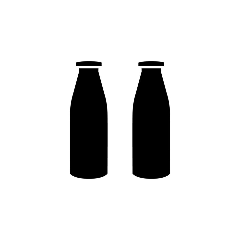 Illustration Vector Graphic of Milk Bottle Icon