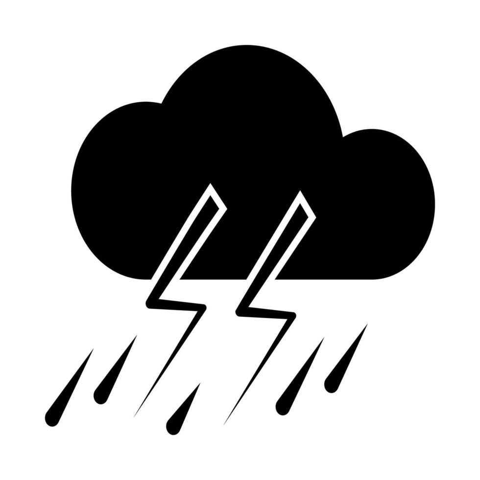 Illustration Vector Graphic of Storm Icon