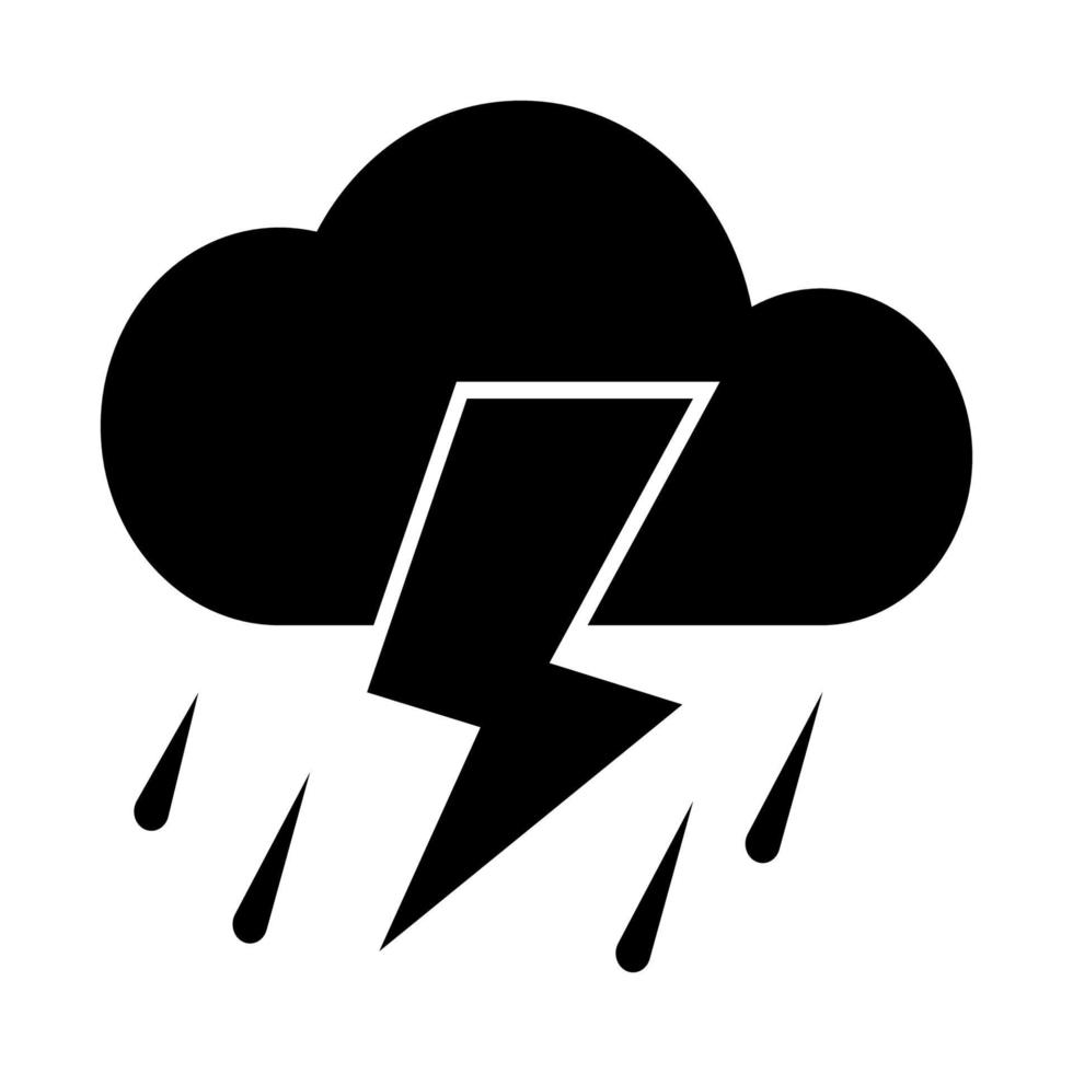 Illustration Vector Graphic of Storm Icon