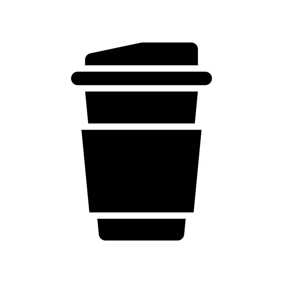 Illustration Vector Graphic of Coffee Paper Cup Icon