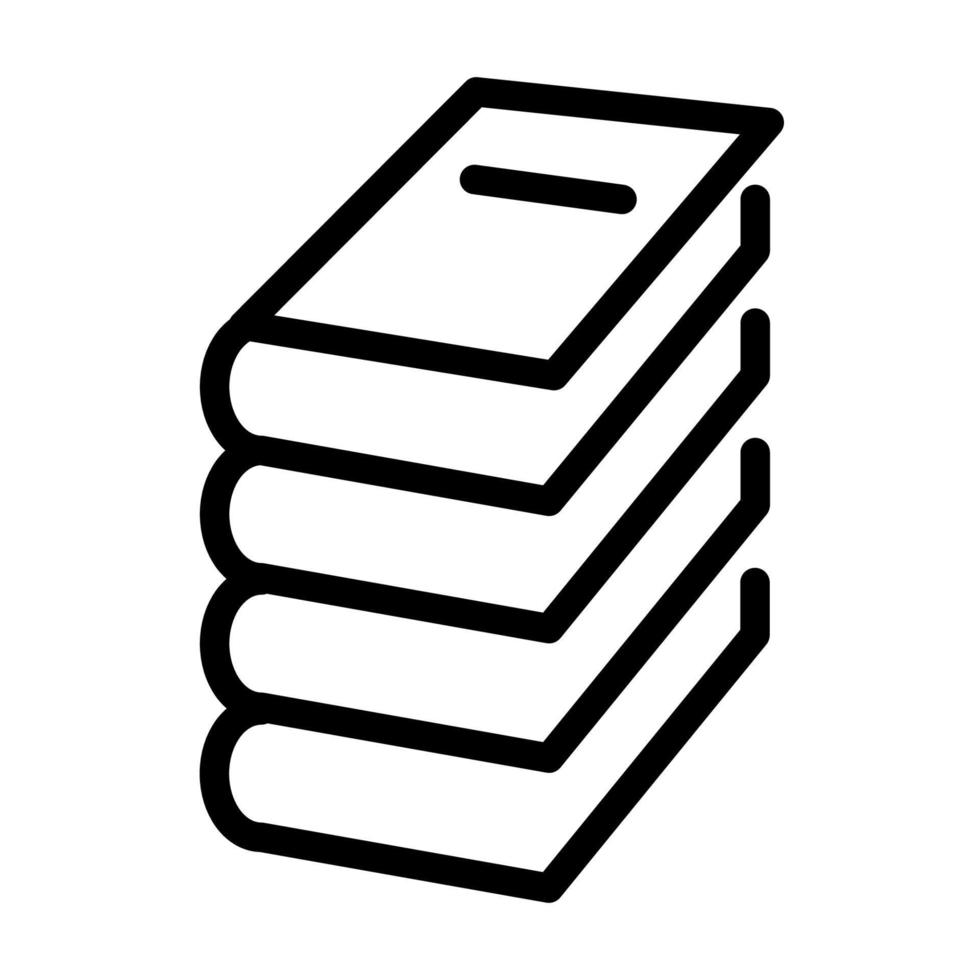 Illustration Vector graphic of Book Icon