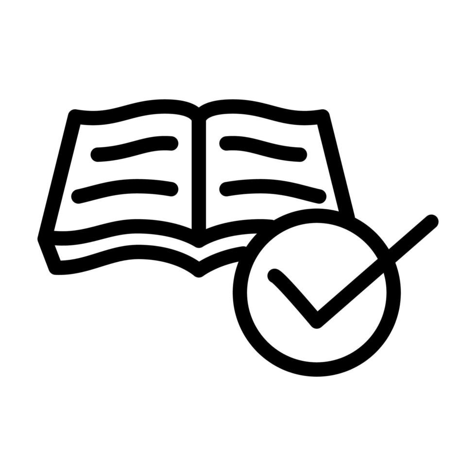 Illustration Vector graphic of Book Icon