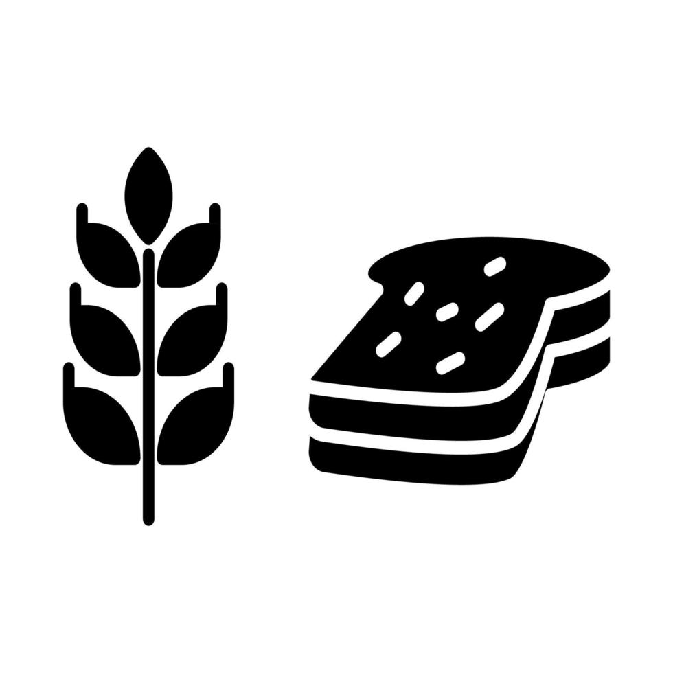 Illustration Vector Graphic of Bread Icon