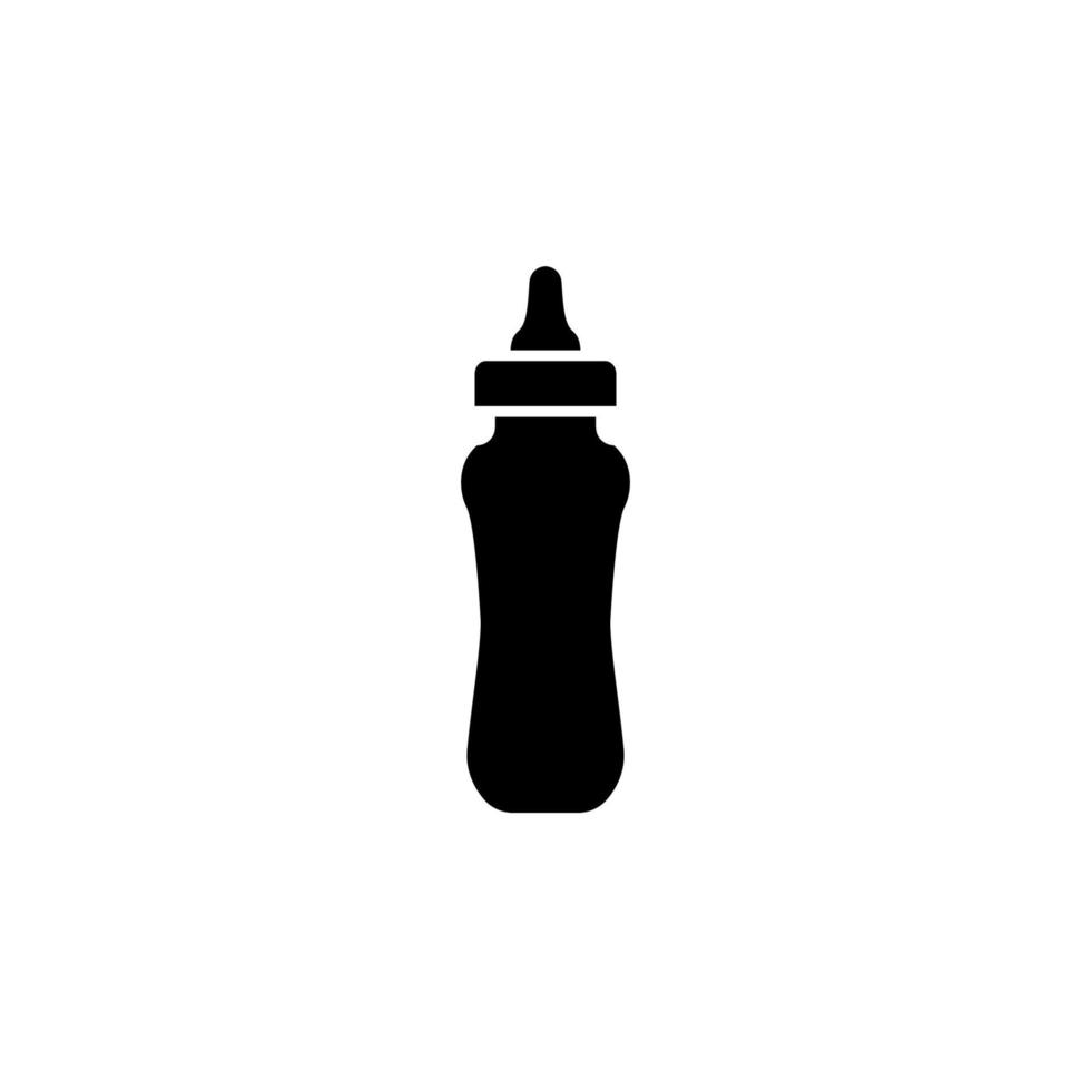 Illustration Vector Graphic of Milk Bottle Icon