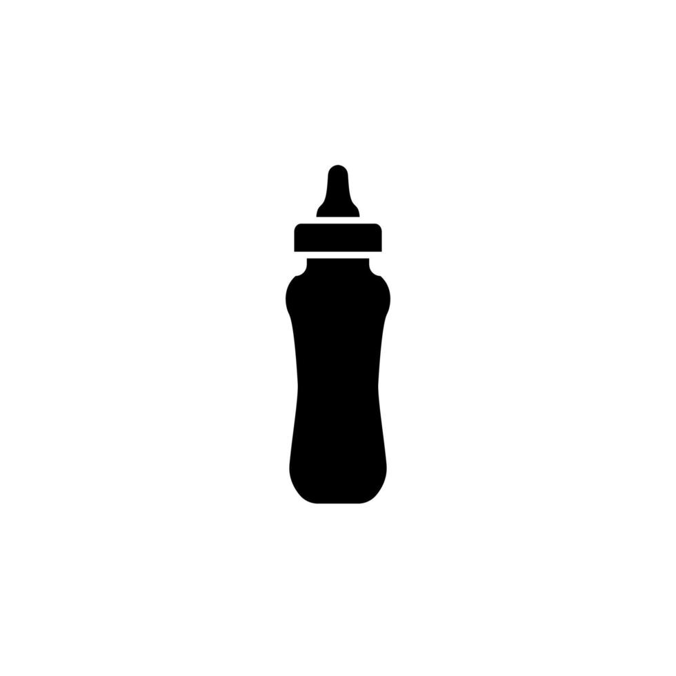 Illustration Vector Graphic of Milk Bottle Icon