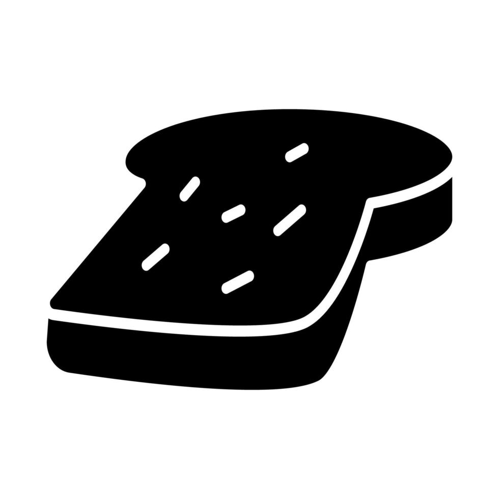 Illustration Vector Graphic of Bread Icon