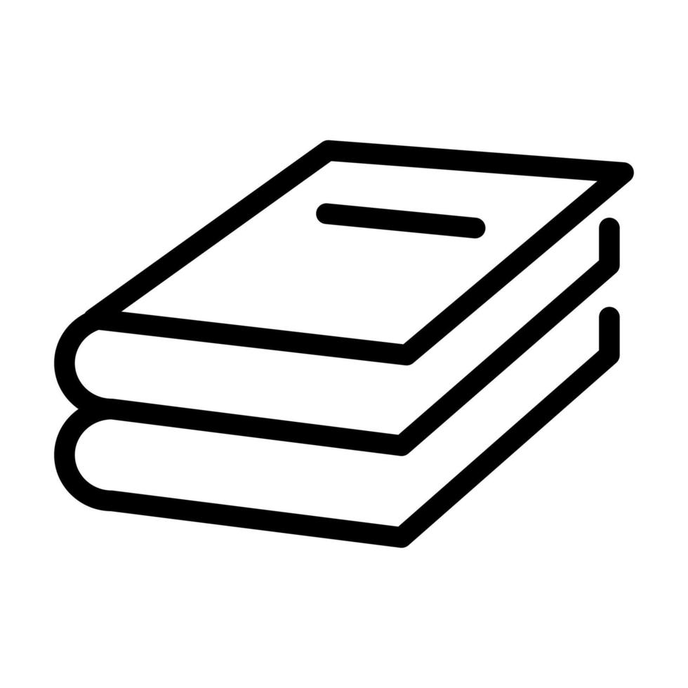 Illustration Vector graphic of Book Icon