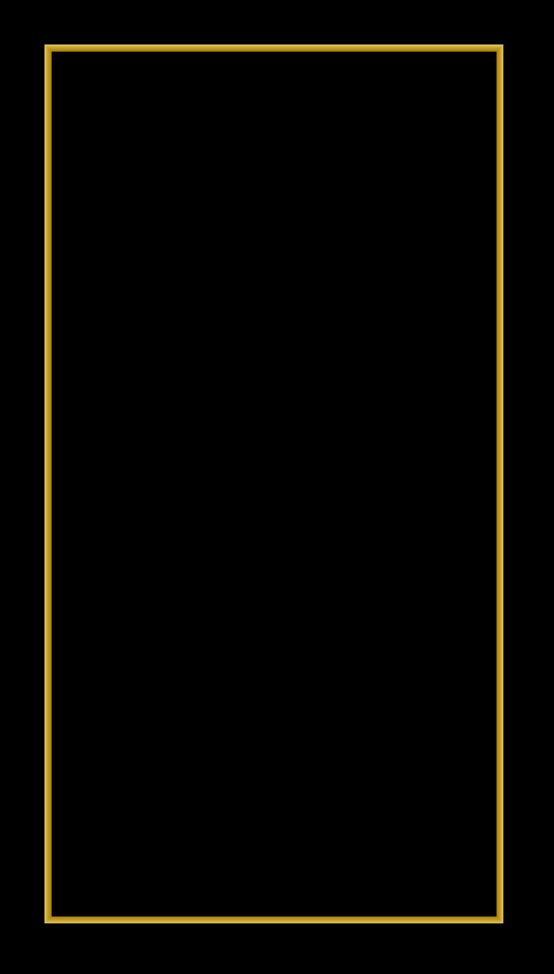 Rectangular Golden Frame Story on The Black Background 8088155 Vector