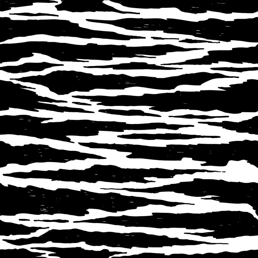 Tiger stripes seamless pattern. Symbol of the year 2022. Animal skin. Wrapping paper, fashion fabrics, prints. Vector illustration.
