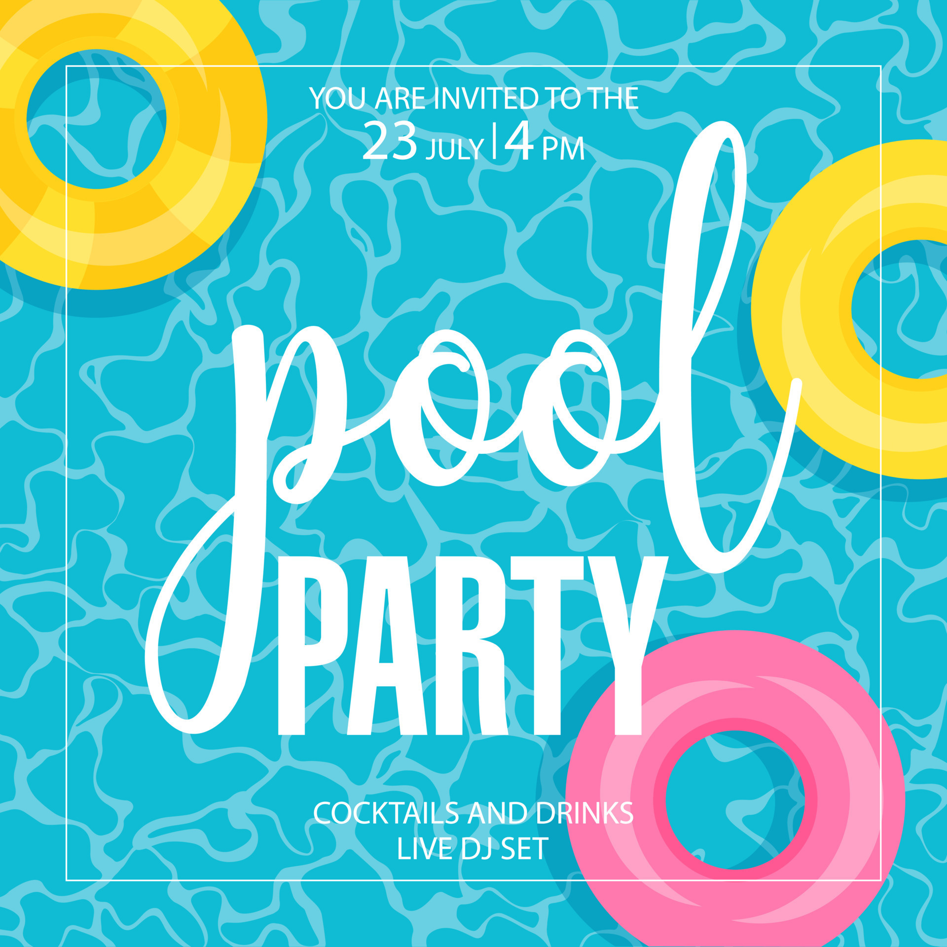 Pool Party, Summer Holidays