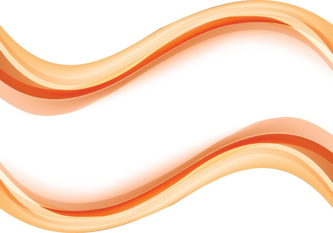 Abstract colorful flowing business wave on white background vector