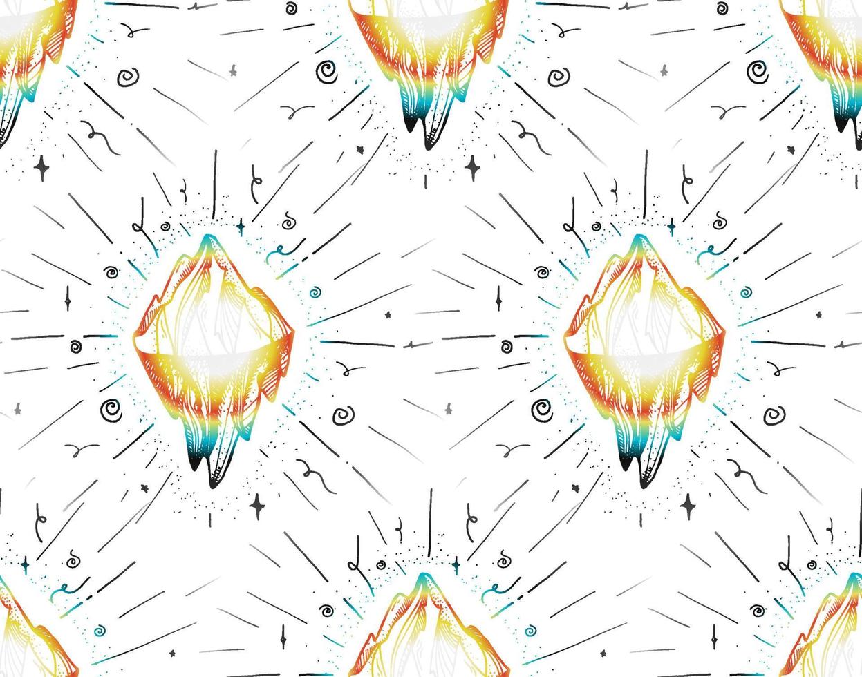 Mountain iceberg peak vector