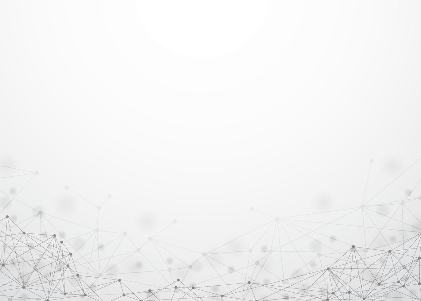 Abstract plexus network connection technology background. Vector illustration