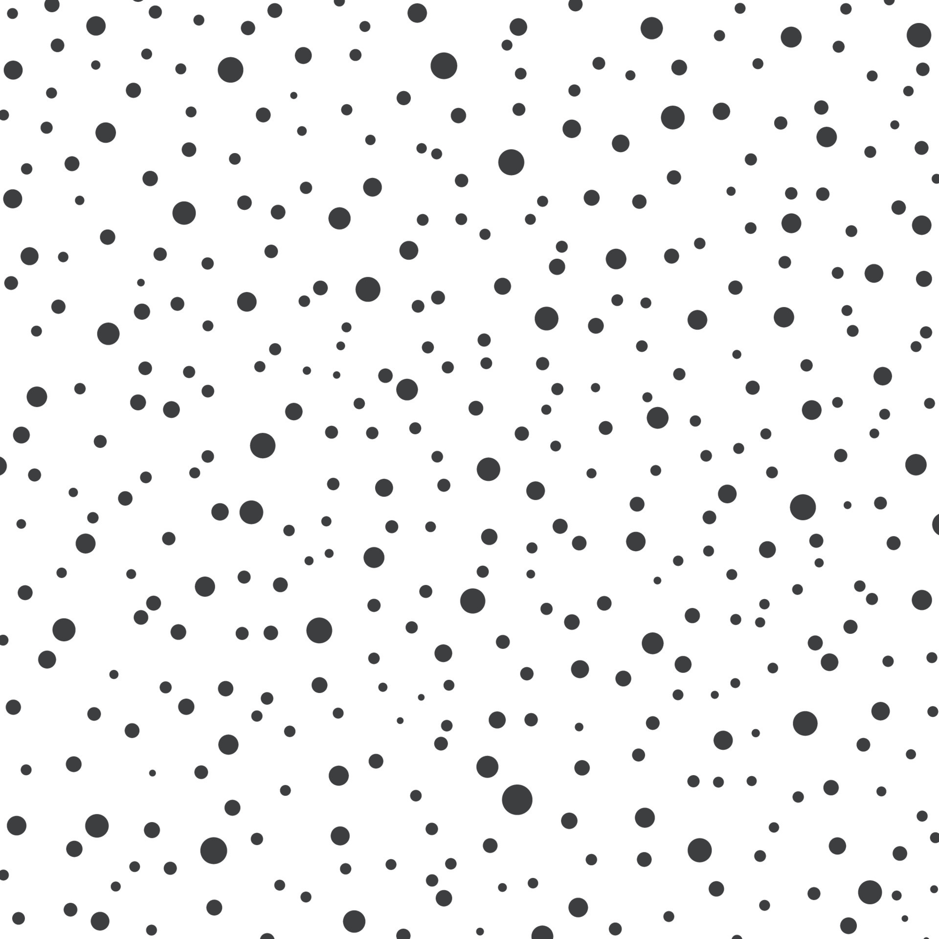 Abstract dots random size. Vector illustration 8090120 Vector Art at ...