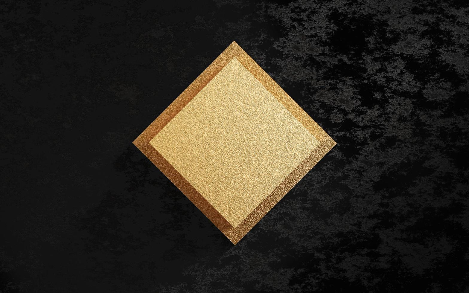 Gold and Black Luxury 3D Background photo