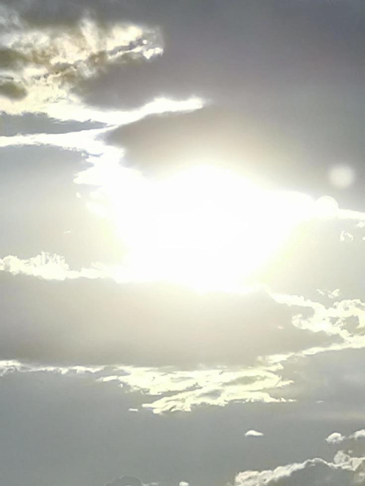 nature sky background cloudy The vast blue sky and clouds. blue sky background with tiny clouds nature. Free Photo