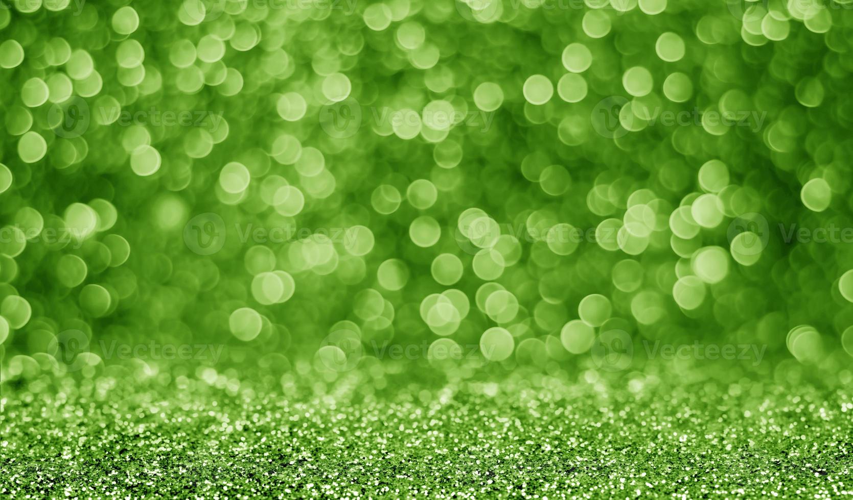 Green ufo bokeh background photo