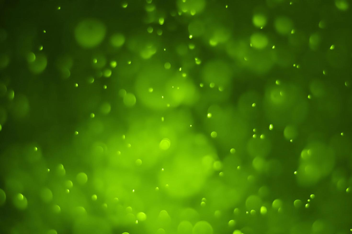 bokeh Green UFO photo