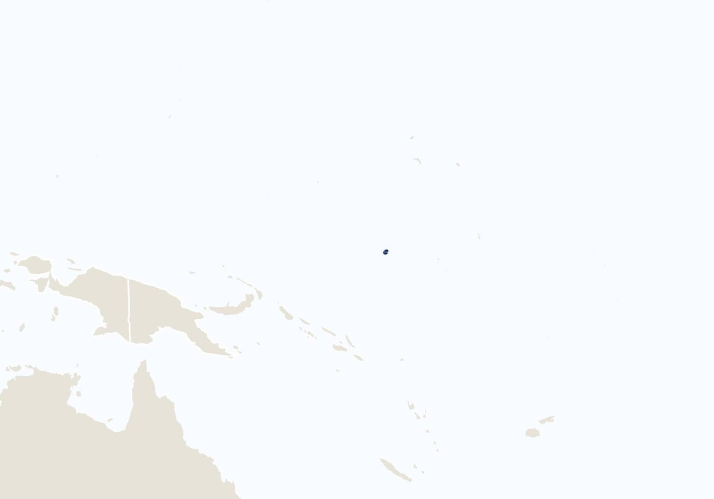 Oceania with highlighted Nauru map. vector