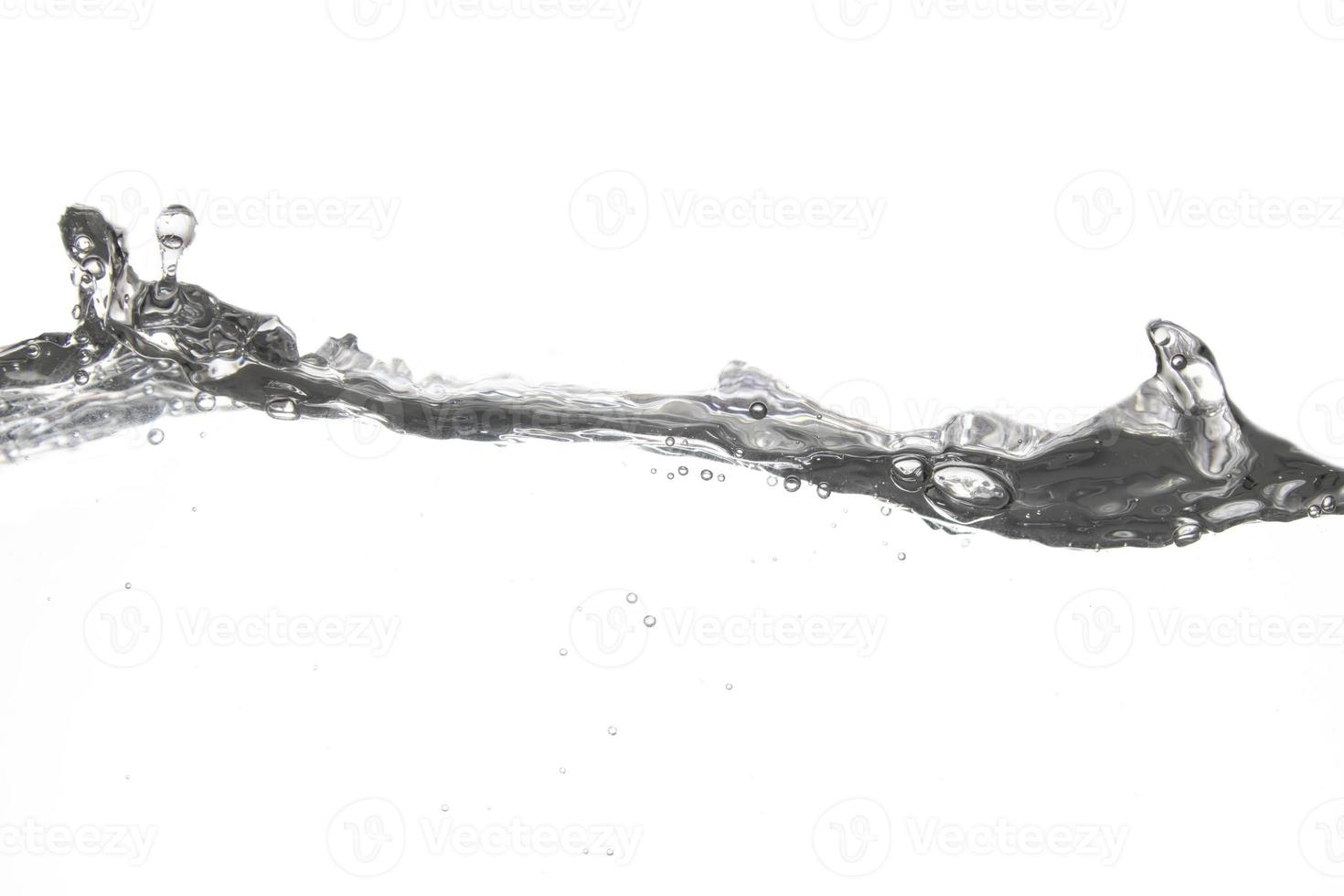 Splashed water surface photo