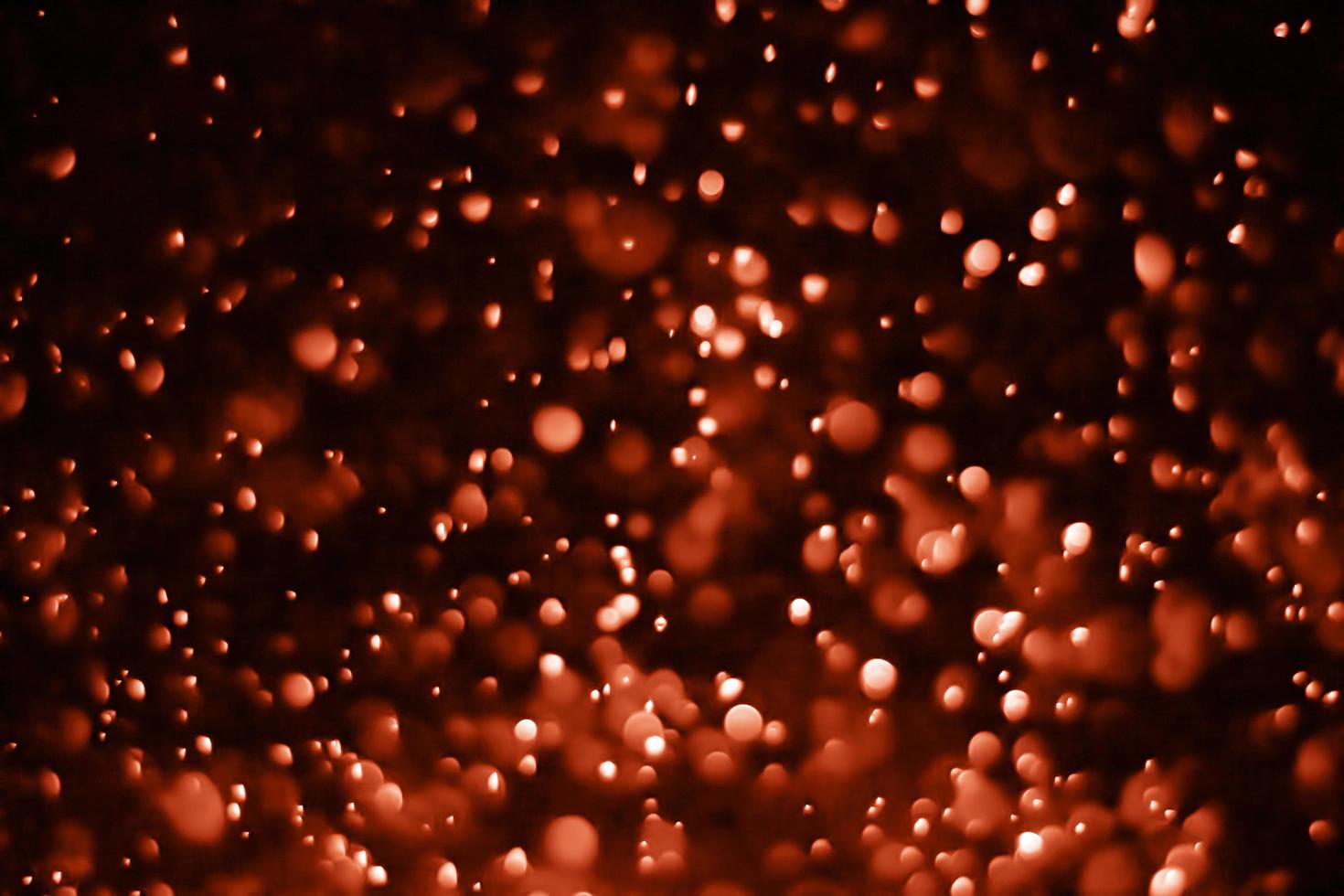 Lush Lava bokeh photo