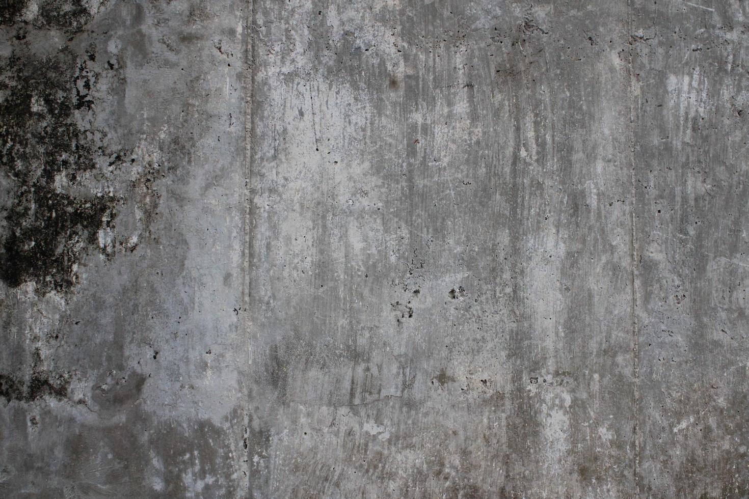 antiguo muro de ladrillo blanco, fondo de hormigón foto
