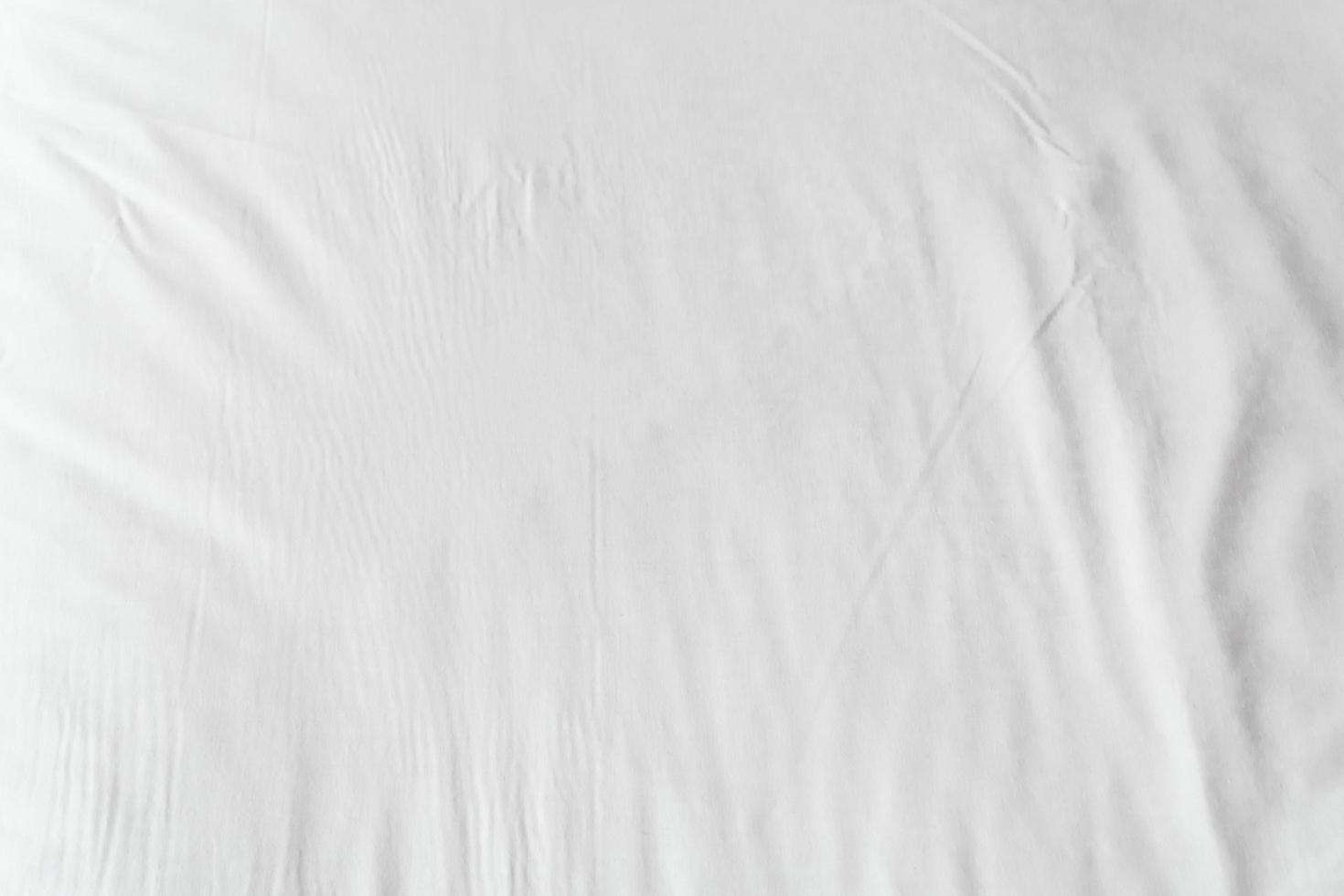 textura de tela de algodón blanco. ropa de algodon foto