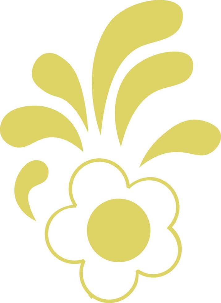 Floral element for decoration. vector