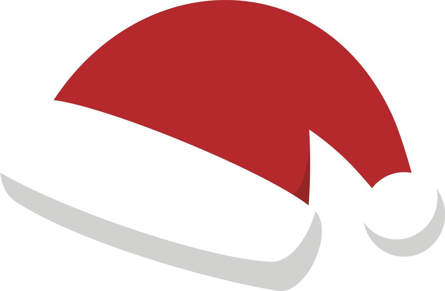 Christmas santa hat vector