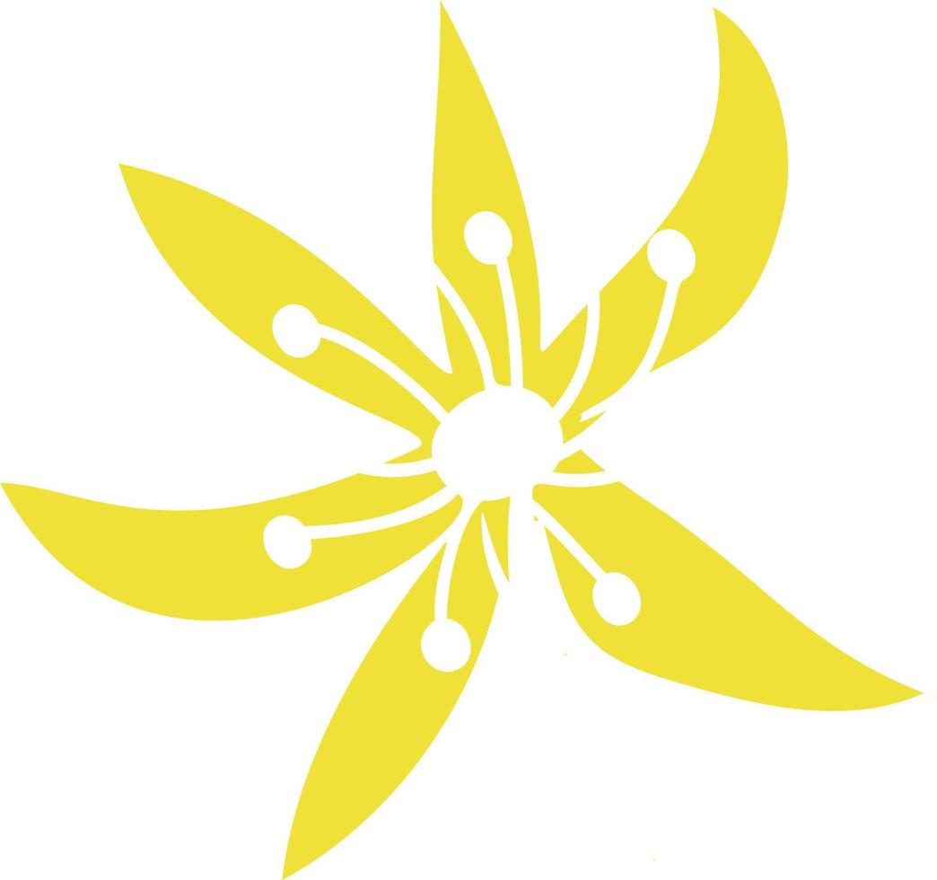 Floral element for decoration. vector