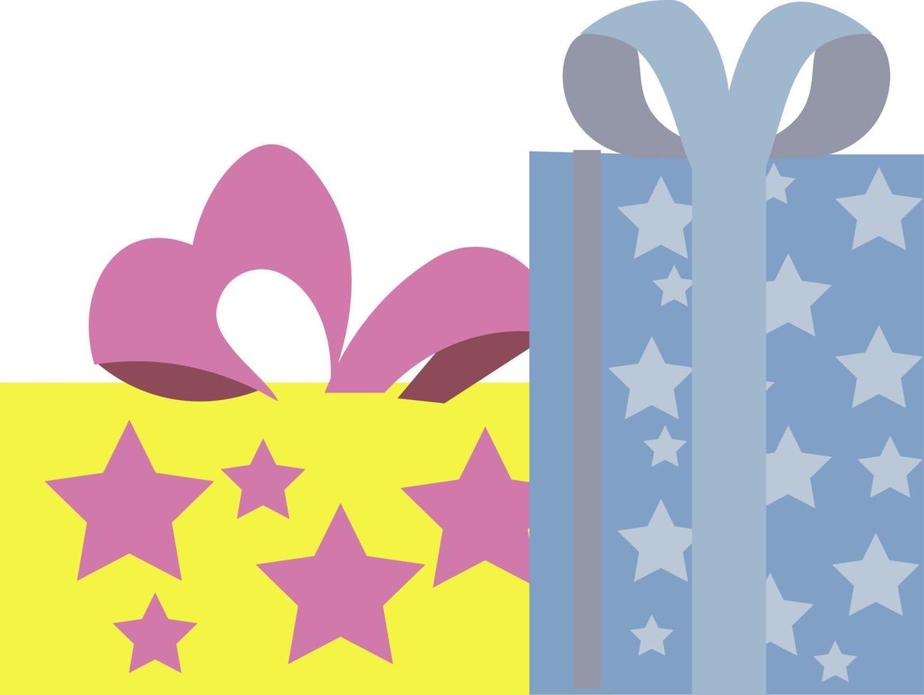 Gift boxes set. vector