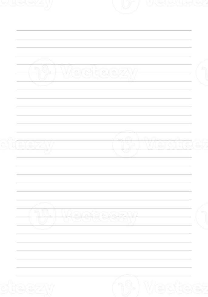 White paper sheet with line pattern background. photo