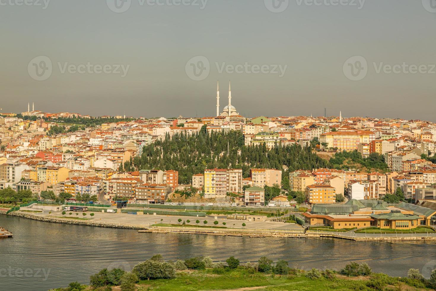 Istanbul , Turkey panoramic view photo