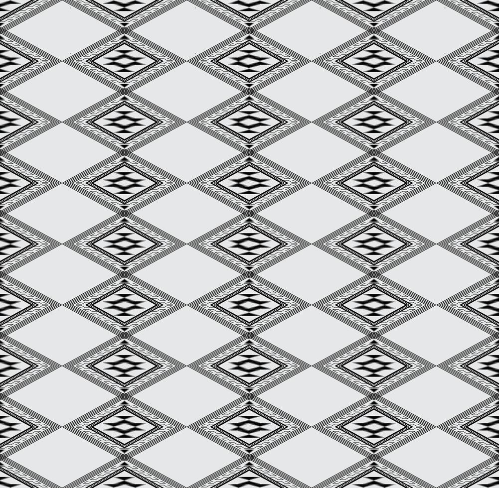 Geometric ethnic texture embroidery design with Dark Blue background design, skirt,carpet,wallpaper,clothing,wrapping,Batik,fabric,sheet white,yellow and pink triangle shapes Vector, illustration vector