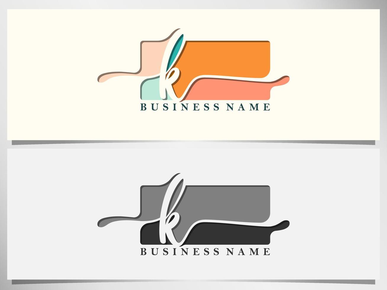 creative Signature logo design. handwriting monogram Letter o Logo design isolated square Vector Illustration