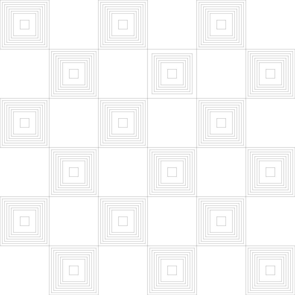 square in square pattern design vector