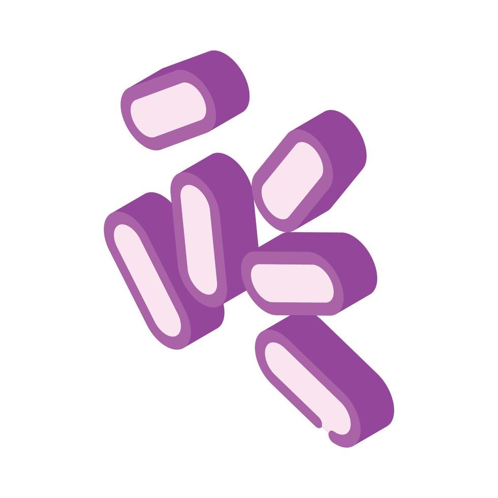 haemophilus influenzae isometric icon vector isolated illustration