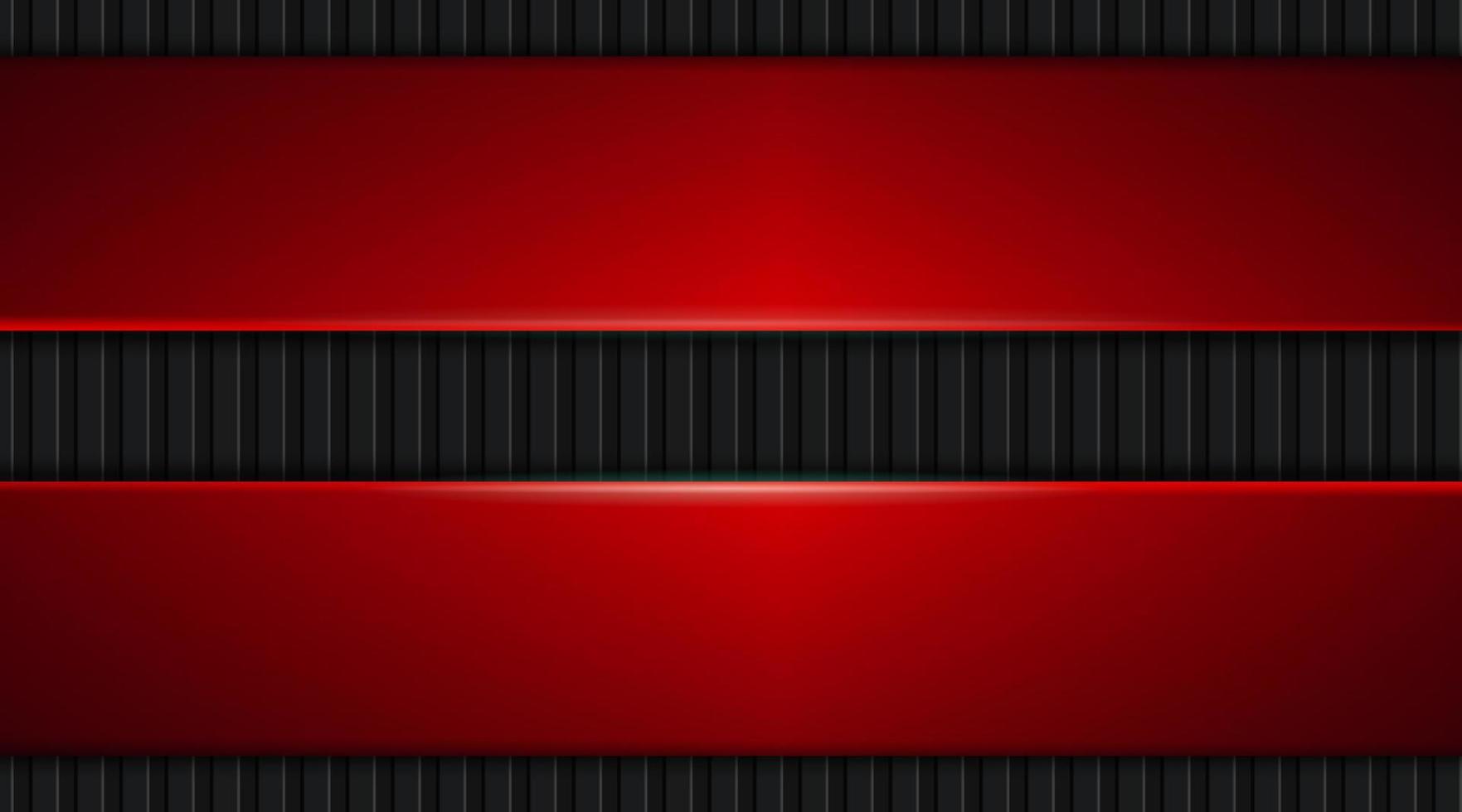 abstract background, black stripe, with red plate vector