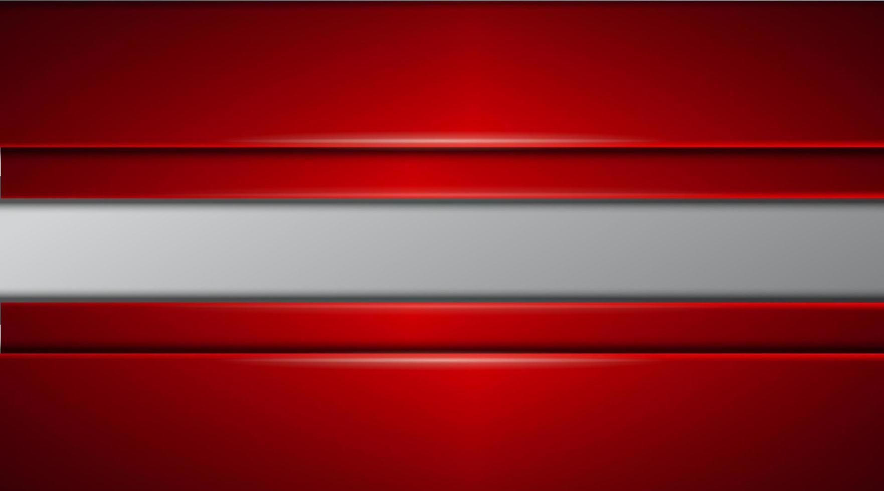 simple background, red shape on gray vector