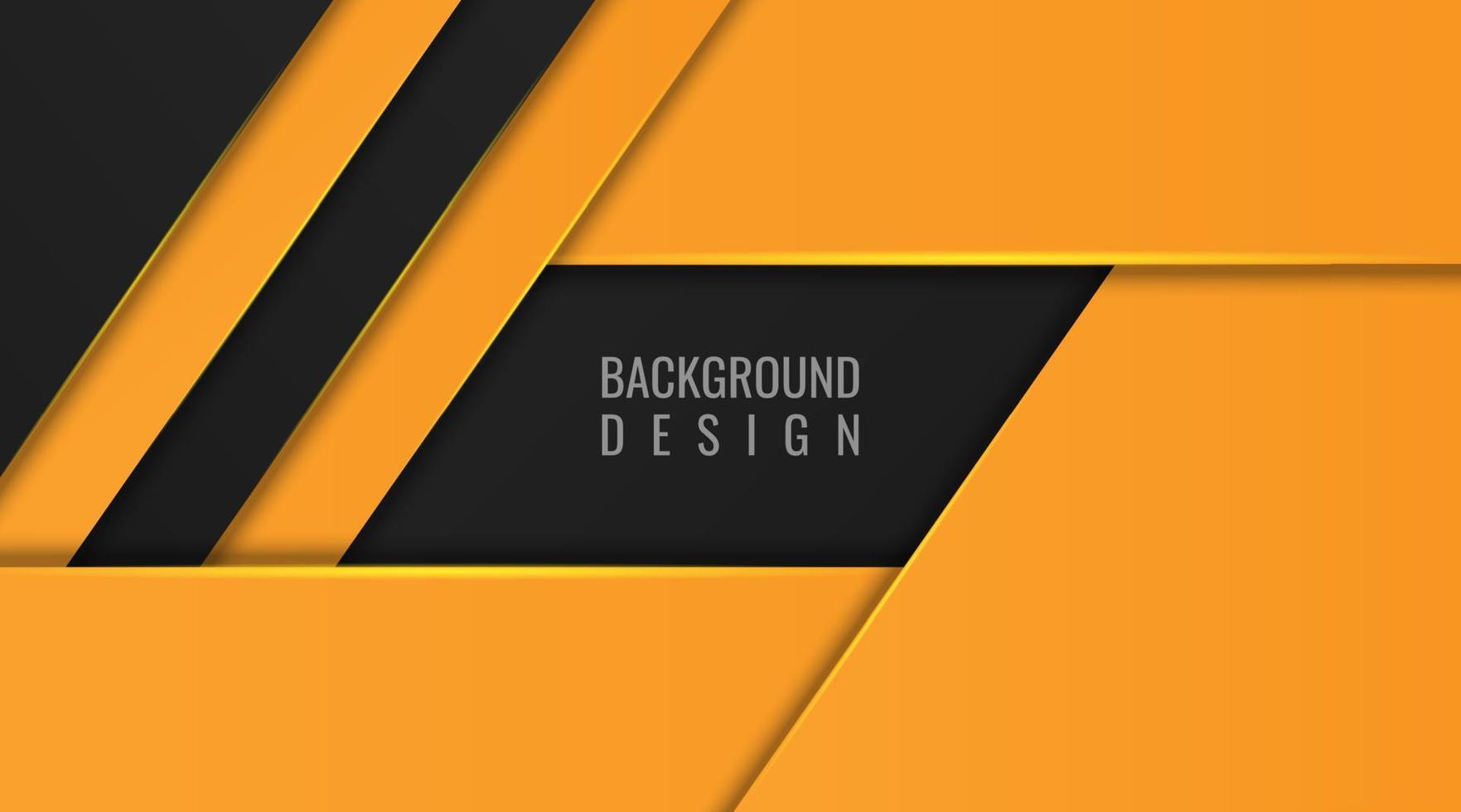 abstract background, black and yellow, vector design