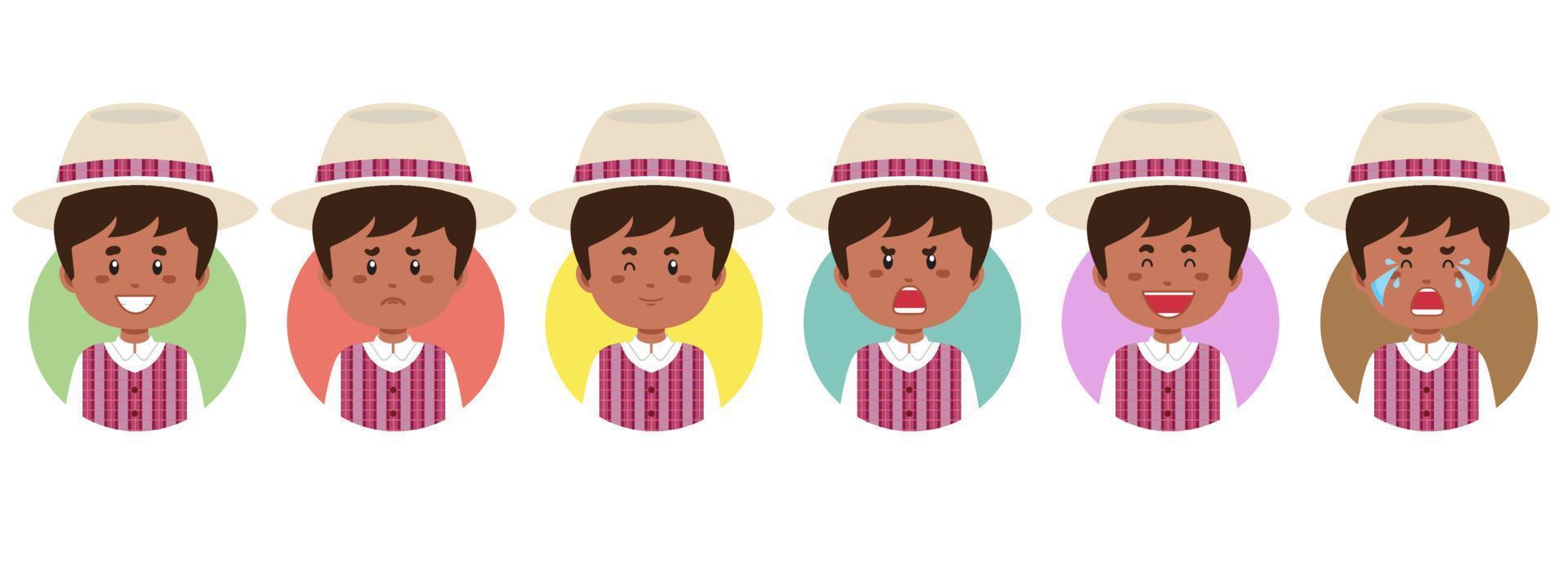 Jamaica Avatar with Various Expression vector