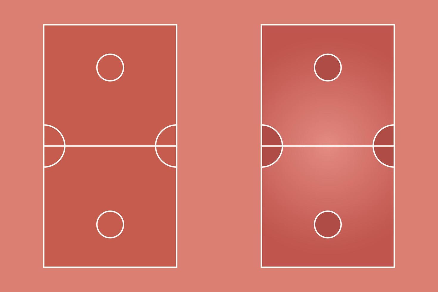 Takraw court flat design, Sport field graphic illustration, Vector of takraw court and layout.