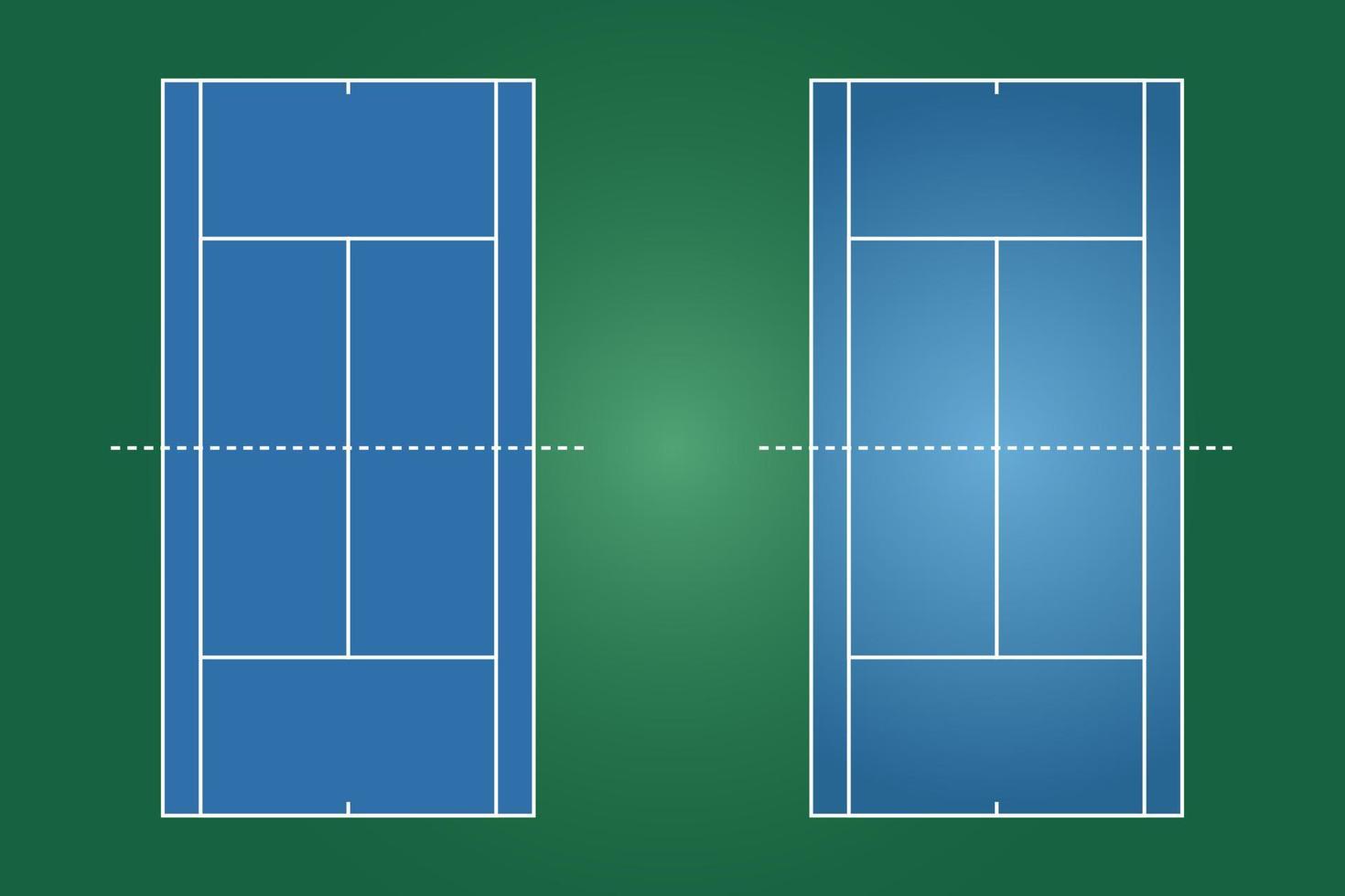 tennis fields-Tennis field flat design, Lawn tennis field graphic illustration, Vector of tennis court and layout.