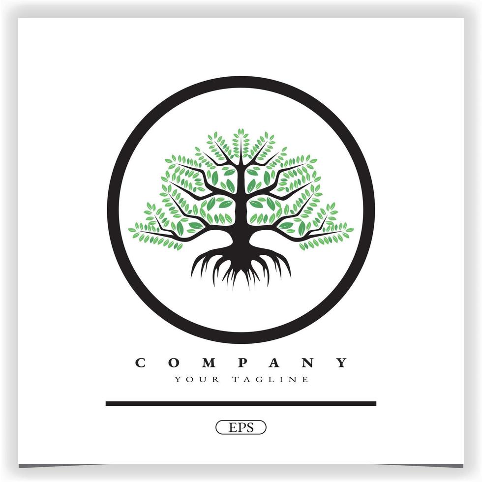 tree logo premium elegant template vector eps 10