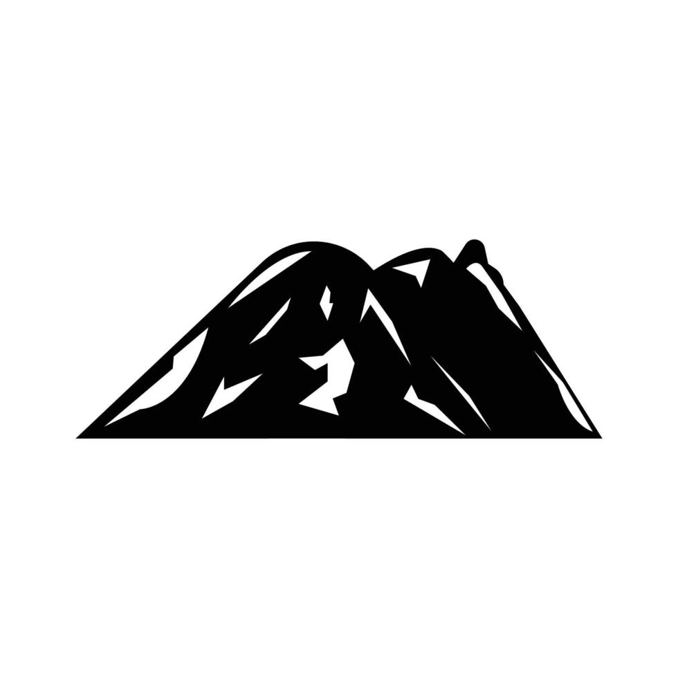 Mountain icon Logo vector