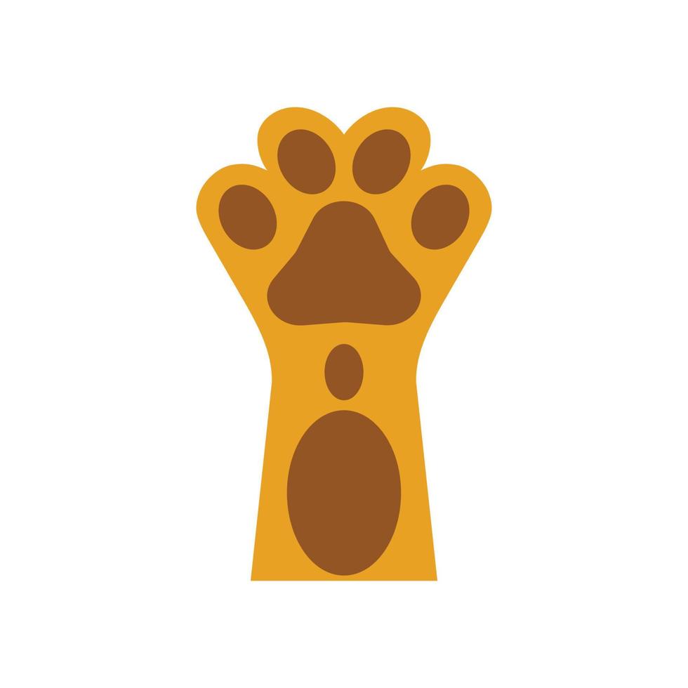 Paw Logo design vector illustration design template