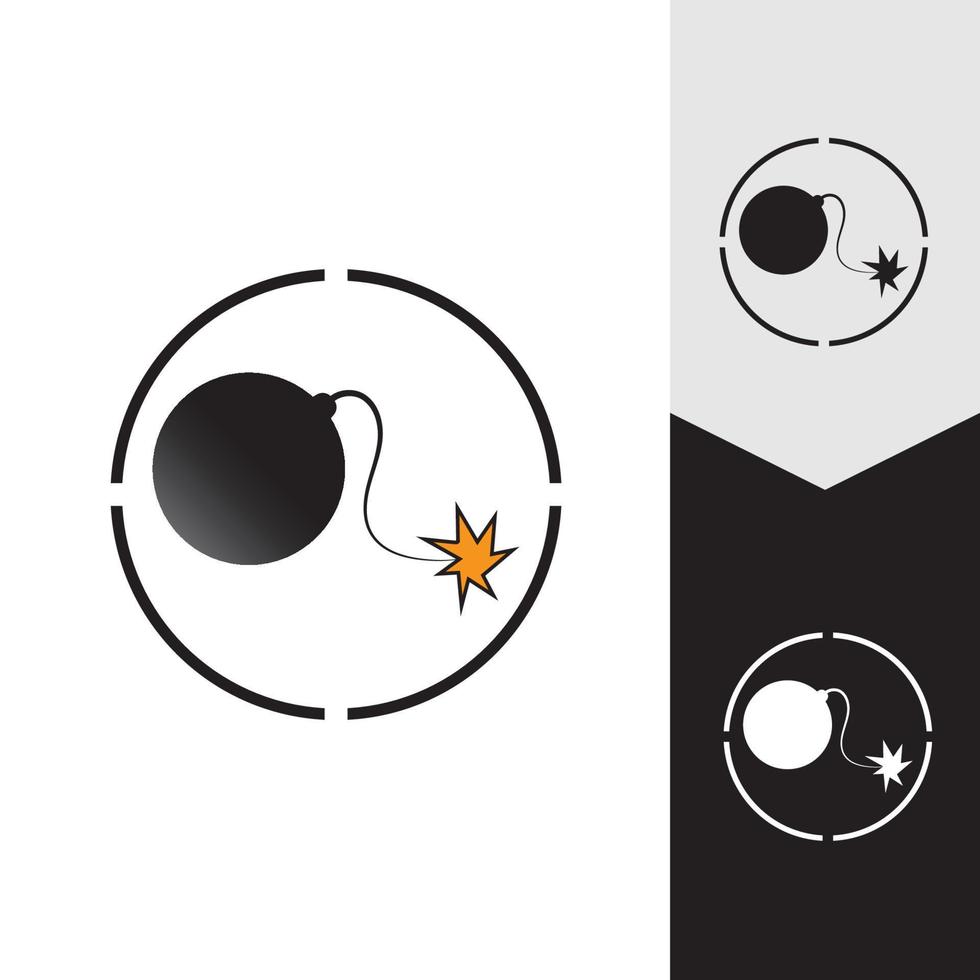 Boom Icon vector background