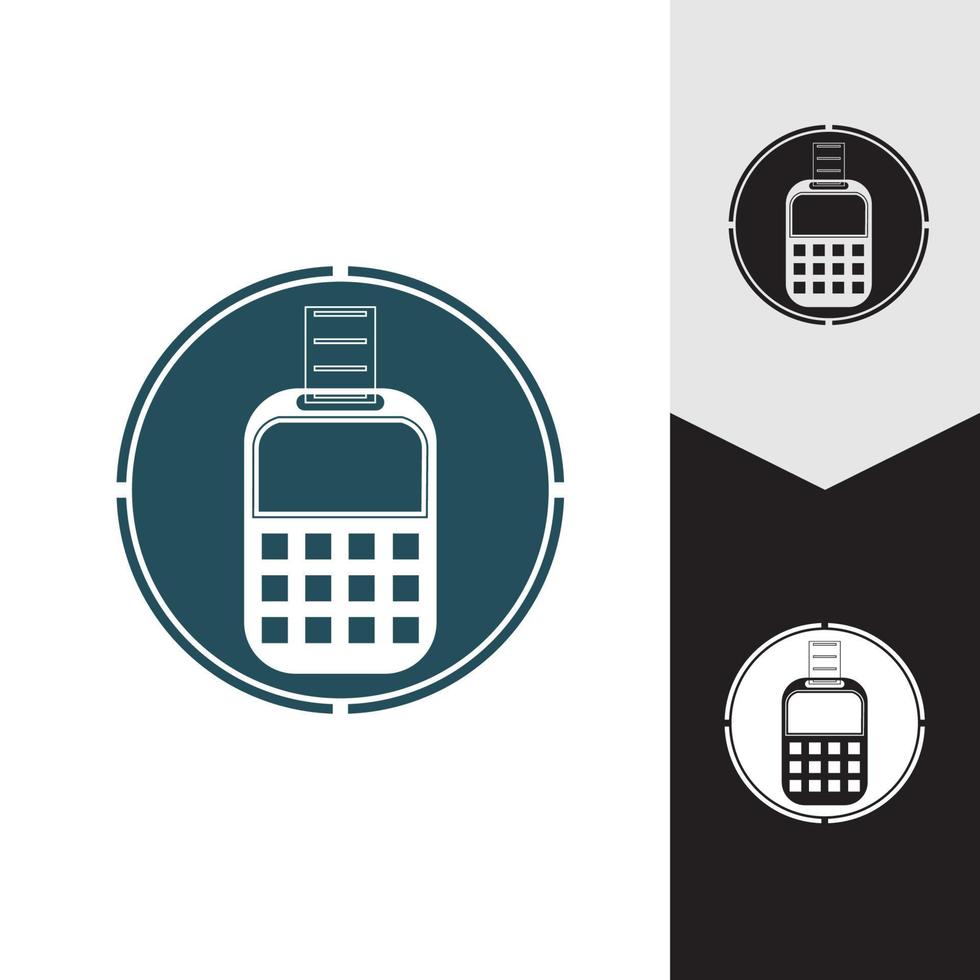 Credit card machine. ATM for money. Payment terminal illustration vector